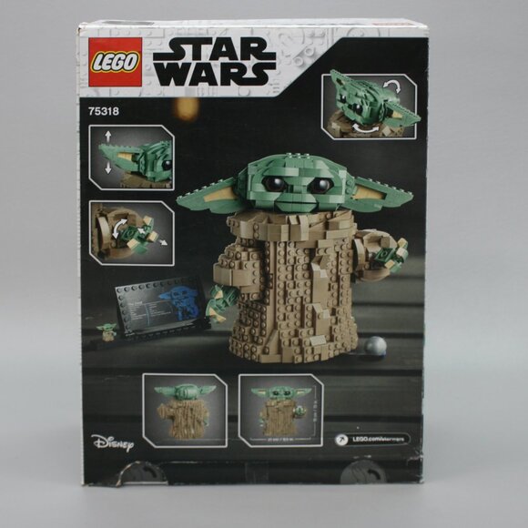 Lego 75318 Star Wars The Child Baby Yoda Grogu The Mandalorian Building Set Open - Picture 8 of 12